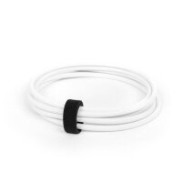 LABEL THE CABLE Klettkabelbinder BASIC STRAPS schwarz 17,0 cm x 1,4 cm, 10 St.