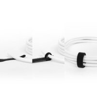 LABEL THE CABLE Klettkabelbinder BASIC STRAPS schwarz 17,0 cm x 1,4 cm, 10 St.