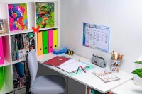 HERMA Heftumschlag glatt weinrot Papier DIN A4