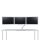 ergotron Monitor-Halterung HX Triple-Monitor Bogen-Kit 98-009-216 weiß für 3 Monitore