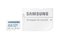 SAMSUNG Speicherkarte microSD EVO PLUS (2024), 64 GB, 1 St.