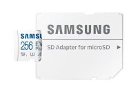 SAMSUNG Speicherkarte microSD EVO PLUS (2024), 256 GB, 1 St.
