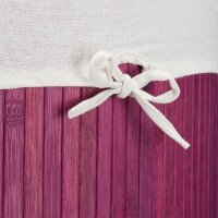 relaxdays Wäschekorb lila