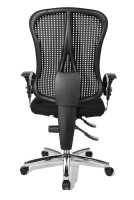 Topstar Bürostuhl Sitness® 90, SITNESSHP BC00 Stoff schwarz, Gestell chrom