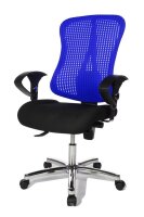Topstar Bürostuhl Sitness® 90, SITNESSHP BC08 Stoff blau, Gestell chrom