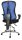 Topstar Bürostuhl Sitness® 90, SITNESSHP BC08 Stoff blau, Gestell chrom