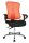 Topstar Bürostuhl Sitness® 90, SITNESSHP BC01 Stoff orange, Gestell chrom
