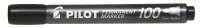 PILOT 100 Permanentmarker schwarz 1,0 mm, 1 St.