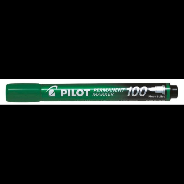 PILOT 100 Permanentmarker grün 1,0 mm, 1 St.