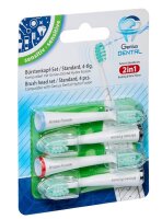 Genius Genius Dental Hydro Fusion Sensitiv/Standard Zahnbürstenaufsätze, 4 St.