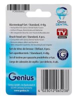 Genius Genius Dental Hydro Fusion Sensitiv/Standard Zahnbürstenaufsätze, 4 St.