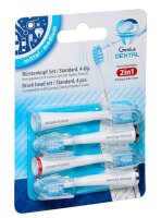 Genius Genius Dental Hydro Fusion Medium/Standard Zahnbürstenaufsätze, 4 St.