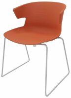 Quadrifoglio Besucherstuhl COVE OCOVEV02/7PTN orange...