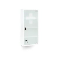 relaxdays Medizinschrank EMERGENCY XXL ohne Norm weiß