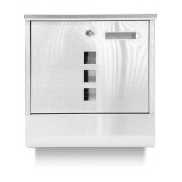 relaxdays Briefkasten 10018448_0 silber