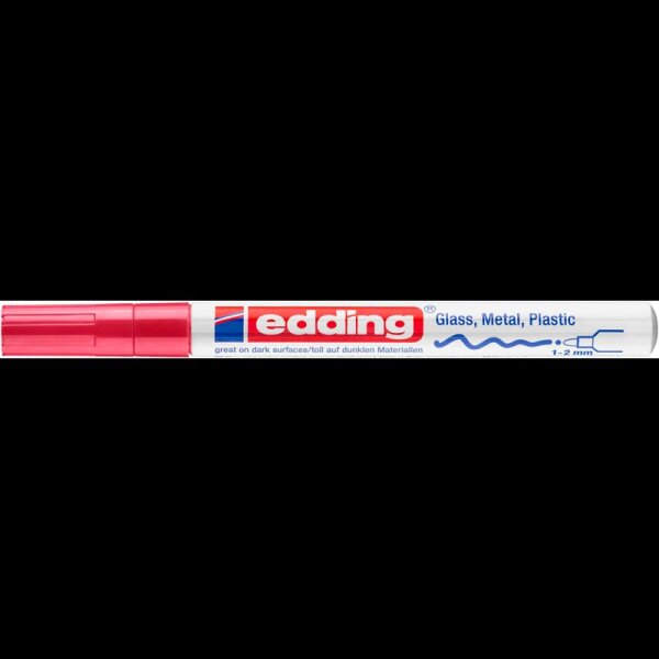 edding 751 creative Lackmarker rot 1,0 - 2,0 mm, 1 St.