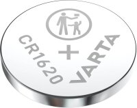 VARTA Knopfzelle CR1620 Lithium 3,0 V, 1 St.