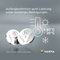 VARTA Knopfzelle CR1620 Lithium 3,0 V, 1 St.