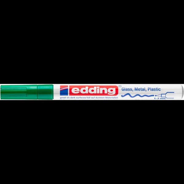 edding 751 creative Lackmarker grün 1,0 - 2,0 mm, 1 St.