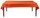 5 PROnappe Tischdecke orange 1,2 x 6,0 m