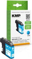 KMP B62CX cyan Druckerpatrone kompatibel zu brother LC-223C