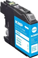 KMP B62CX cyan Druckerpatrone kompatibel zu brother LC-223C