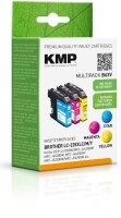 KMP B63V cyan, magenta, gelb Druckerpatronen kompatibel...