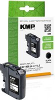 KMP B55 schwarz Druckerpatrone kompatibel zu brother...