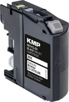 KMP B55 schwarz Druckerpatrone kompatibel zu brother LC-227XL BK