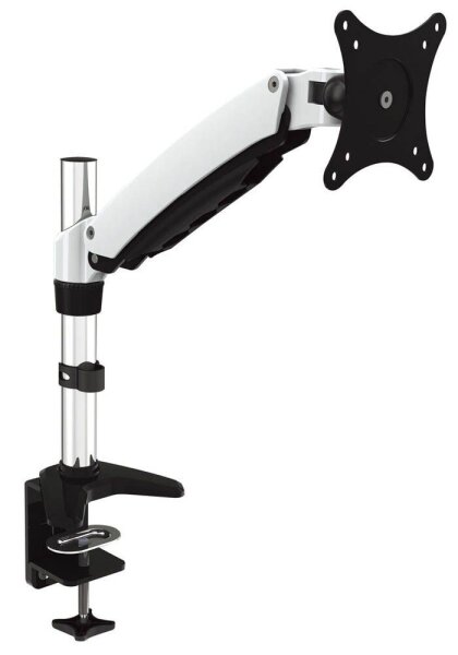 JENIMAGE Monitor-Halterung 120 TK JI-FD120TK schwarz, weiß für 1 Monitor, Tischklemme