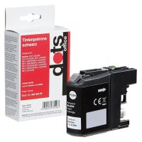 dots  schwarz Druckerpatrone kompatibel zu brother LC-223BK
