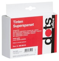 dots  schwarz, cyan, magenta, gelb Druckerpatronen...