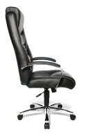 Topstar Chefsessel Soft Lux, 8329D60 Kunstleder schwarz, Gestell chrom