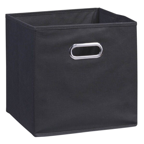 Zeller Aufbewahrungsbox 30,0 l schwarz 32,0 x 32,0 x 32,0 cm, 1 St.