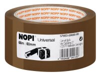 NOPI Packband Universal (4040) braun 50,0 mm x 66,0 m 1 Rolle