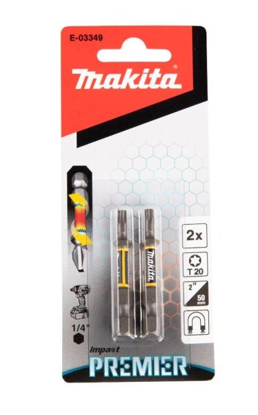 makita Bits E-03349, T20, 2 St.