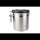 Milu Vorratsdose 18,5 cm hoch silber 700,0 g, 1 St.