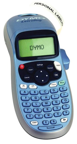 DYMO LetraTag LT-100H Beschriftungsgerät blau