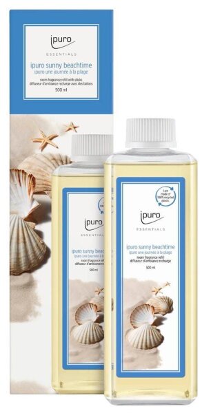ipuro Raumduft-Nachfüller ESSENTIALS sunny beachtime fruchtig 500 ml, 1 St.