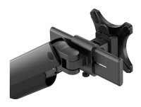 Neomounts Monitor-Halterung DS65S-950BL2 schwarz für 2 Monitore, Tischklemme, Tischbohrung