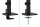 Neomounts Monitor-Halterung DS65S-950BL2 schwarz für 2 Monitore, Tischklemme, Tischbohrung