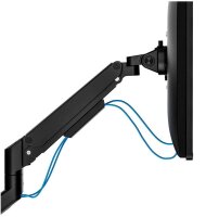 Neomounts Monitor-Halterung DS70-250BL1 schwarz für 1 Monitor, Tischklemme, Tischbohrung