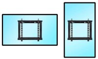 Neomounts TV-Wandhalterung WL95-800BL1 schwarz