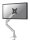 Neomounts Monitor-Halterung DS70-250SL1 silber für 1 Monitor, Tischklemme, Tischbohrung