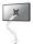 Neomounts Monitor-Halterung DS70-250WH1 weiß für 1 Monitor, Tischklemme, Tischbohrung
