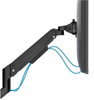Neomounts Monitor-Halterung DS70-250BL2 schwarz für 2 Monitore, Tischklemme, Tischbohrung