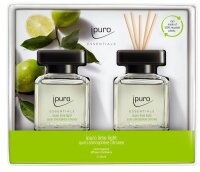 ipuro Raumduft ESSENTIALS lime light Citrus 2x 50 ml, 2 St.