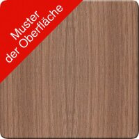 Quadrifoglio Empfangstheke gerade, nussbaum 166,0 x 88,0 x 113,0 cm