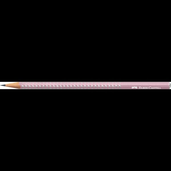 FABER-CASTELL SPARKLE PEARL Bleistift B rose shadows, 1 St.