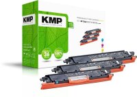 KMP H-T149CMY  cyan, magenta, gelb Toner kompatibel zu HP...